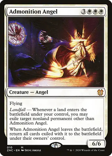 Admonition Angel - znc Spoiler