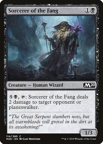Sorcerer of the Fang - m20 Spoiler