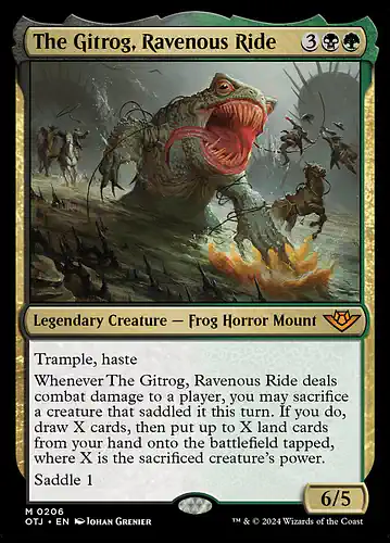 The Gitrog, Ravenous Ride - otj Spoiler