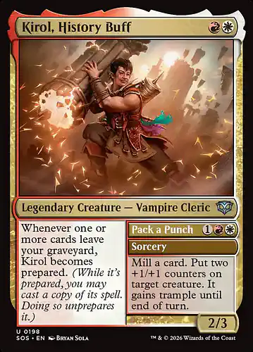 Kirol, History Buff - sos Spoiler