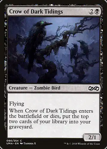 Crow of Dark Tidings - uma Spoiler