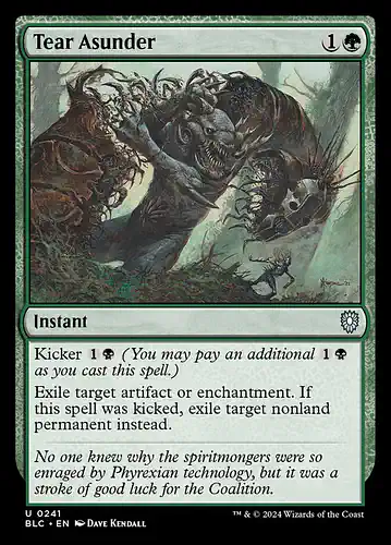 Tear Asunder - blc Spoiler