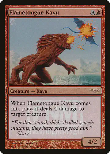 Flametongue Kavu - f05 Spoiler