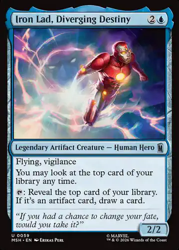 Iron Lad, Diverging Destiny - msh Spoiler
