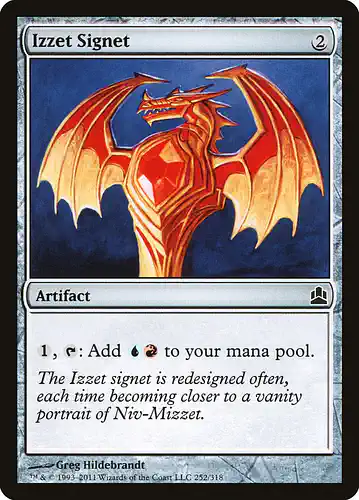 Izzet Signet - cmd Spoiler