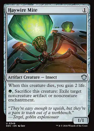 Haywire Mite - soc Spoiler