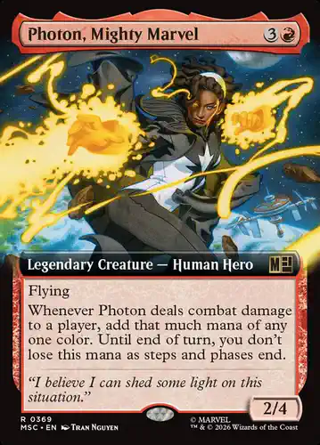 Photon, Mighty Marvel - msc Spoiler