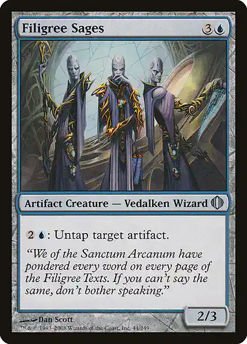 Filigree Sages - ala Spoiler