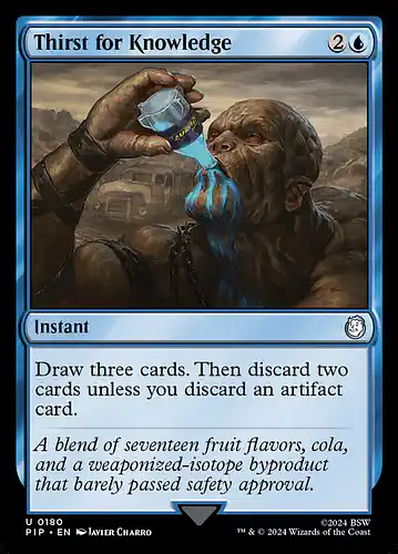 Thirst for Knowledge - pip Spoiler