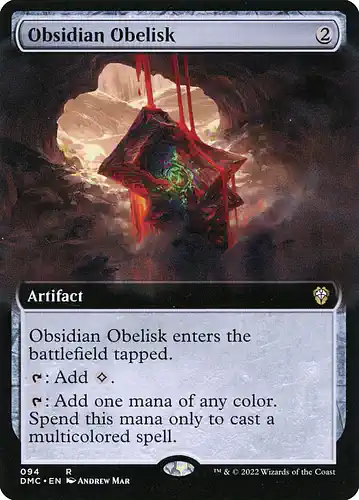 Obsidian Obelisk - dmc Spoiler