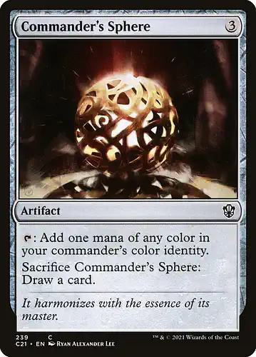 Commander's Sphere - c21 Spoiler