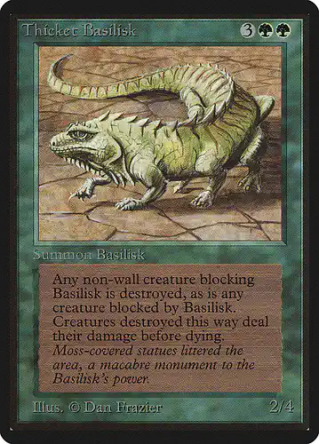Thicket Basilisk - leb Spoiler