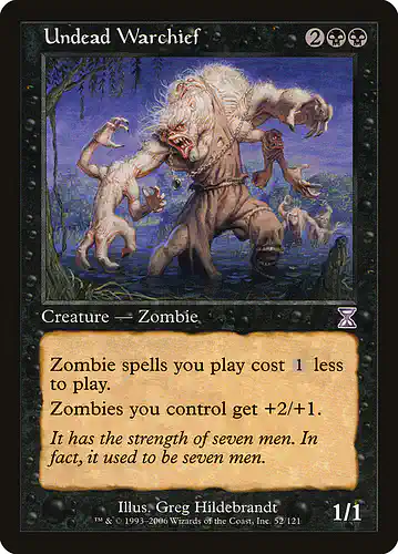 Undead Warchief - tsb Spoiler