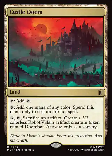 Castle Doom - msh Spoiler