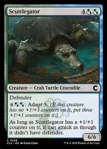 Scuttlegator - clu Spoiler