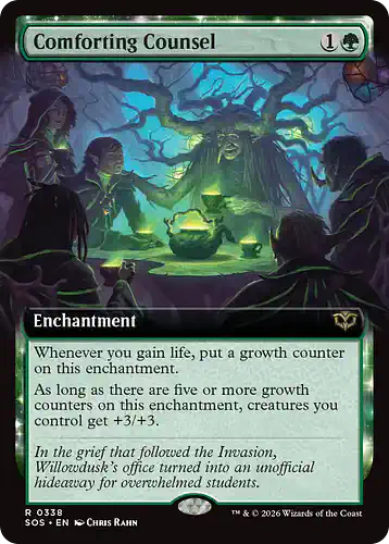 Comforting Counsel - sos Spoiler