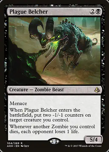Plague Belcher - akh Spoiler