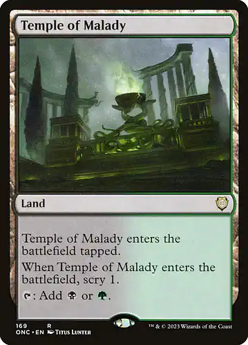Temple of Malady - onc Spoiler