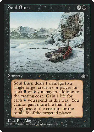 Soul Burn - ice Spoiler