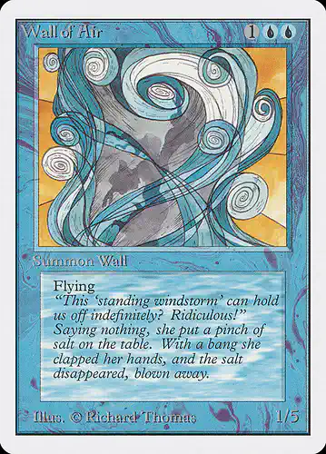 Wall of Air - 2ed Spoiler