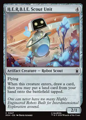 H.E.R.B.I.E. Scout Unit - msh Spoiler