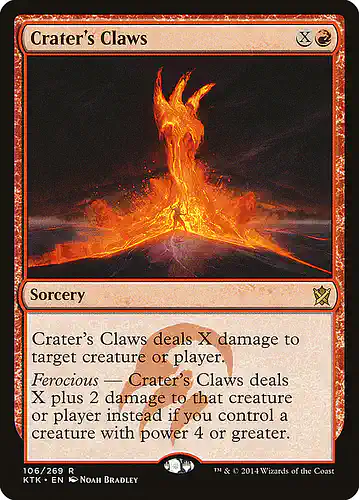 Crater's Claws - ktk Spoiler