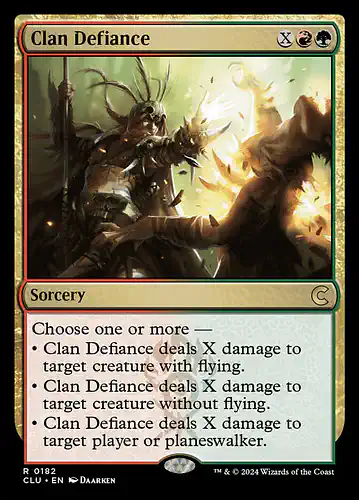 Clan Defiance - clu Spoiler