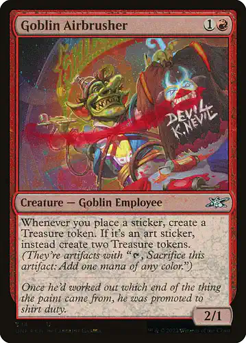 Goblin Airbrusher - unf Spoiler