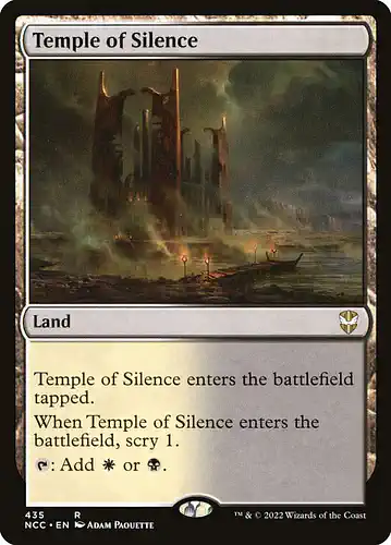 Temple of Silence - ncc Spoiler