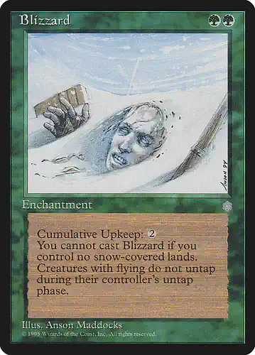 Blizzard - ice Spoiler
