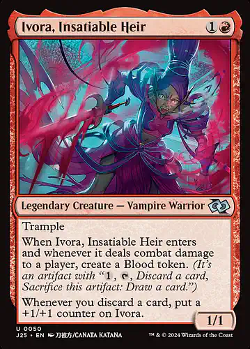 Ivora, Insatiable Heir - j25 Spoiler
