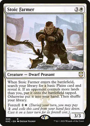 Stoic Farmer - khc Spoiler