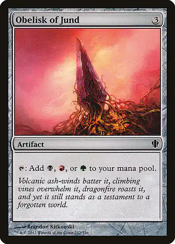 Obelisk of Jund - c13 Spoiler
