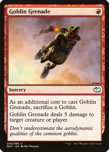 Goblin Grenade - ddt Spoiler