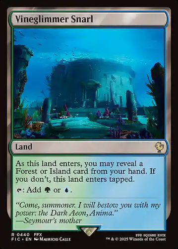 Vineglimmer Snarl - fic Spoiler