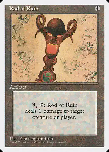 Rod of Ruin - 4ed Spoiler