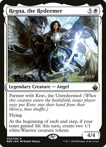 Regna, the Redeemer - bbd Spoiler