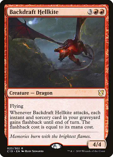 Backdraft Hellkite - c19 Spoiler
