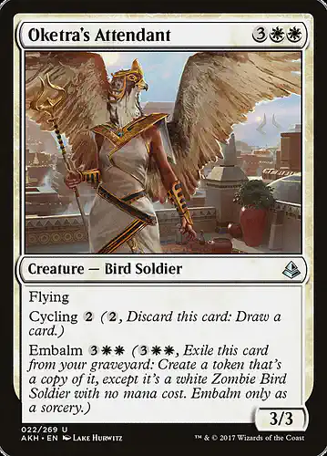 Oketra's Attendant - akh Spoiler