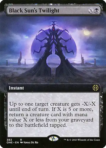 Black Sun's Twilight - one Spoiler