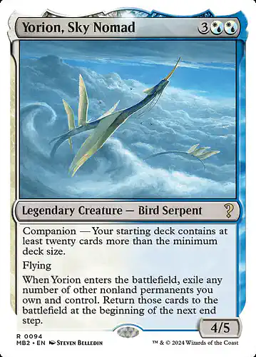 Yorion, Sky Nomad - mb2 Spoiler
