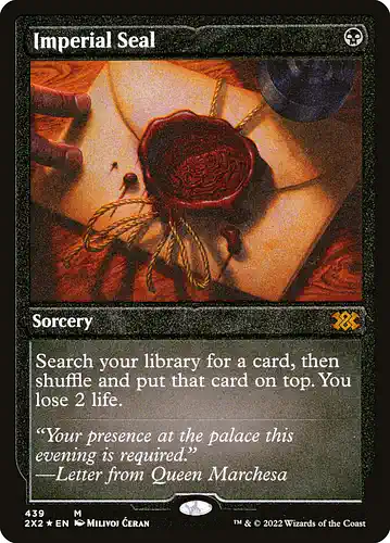 Imperial Seal - 2x2 Spoiler