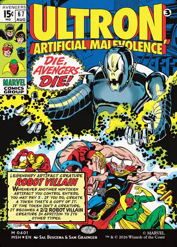 Ultron, Artificial Malevolence - msh Spoiler