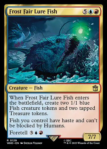 Frost Fair Lure Fish - who Spoiler