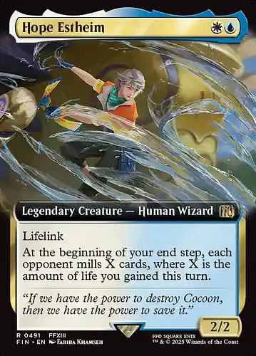 Hope Estheim - fin Spoiler