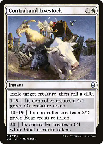Contraband Livestock - clb Spoiler