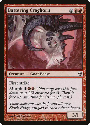 Battering Craghorn - arc Spoiler