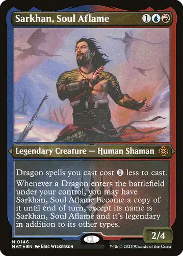 Sarkhan, Soul Aflame - mat Spoiler