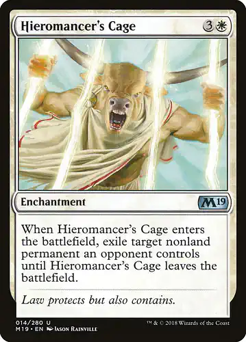 Hieromancer's Cage - m19 Spoiler