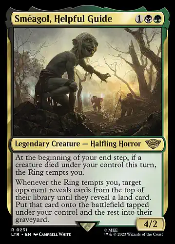 Sméagol, Helpful Guide - ltr Spoiler